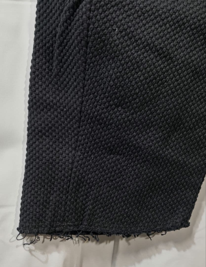 AVIALAE DROPCROTCH HEAVY WAFFLE ブラック