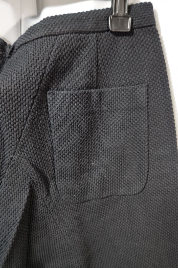 AVIALAE DROPCROTCH HEAVY WAFFLE ブラック