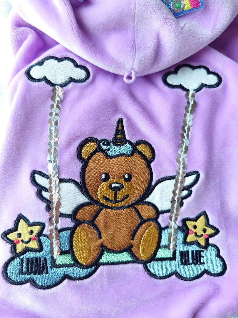 Luna Blue　ルナブルーパーカー　プーチーノユニコーンフーディ　完売品