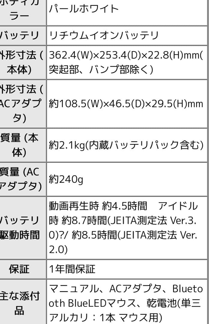 ノートパソコン NEC LAVIE N15最新
