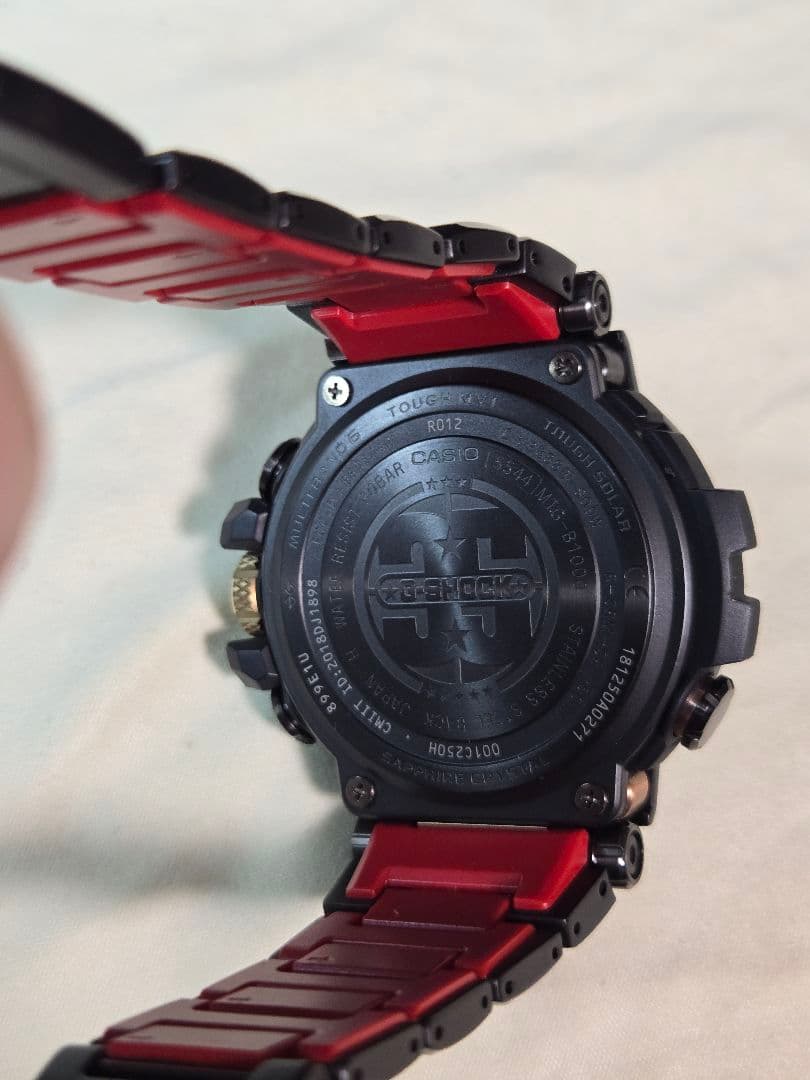 極美品 G-SHOCK MTG-B1000TF マグマオーシャン