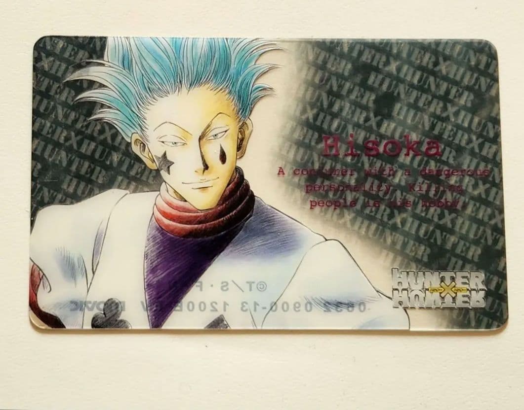 HUNTER×HUNTER 旧アニメ　ヒソカ movic クリアカード