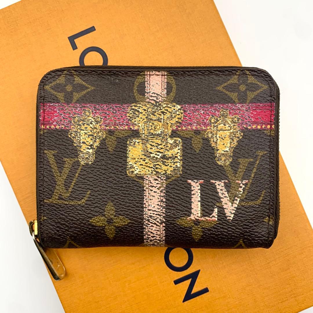 希少 限定✨ ルイヴィトン ジッピーパース サマートランク 茶 財布