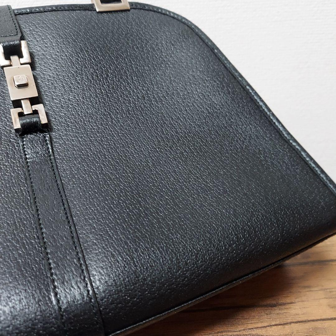 S*引様 GUCCI 【グッチ】 ジャッキーハンドバッグ　レザー