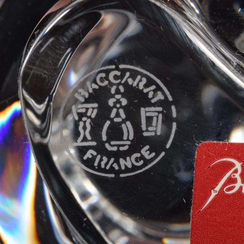 Baccarat　バカラ　クリスタルガラス　スノーマン　置物　箱付　V　7134