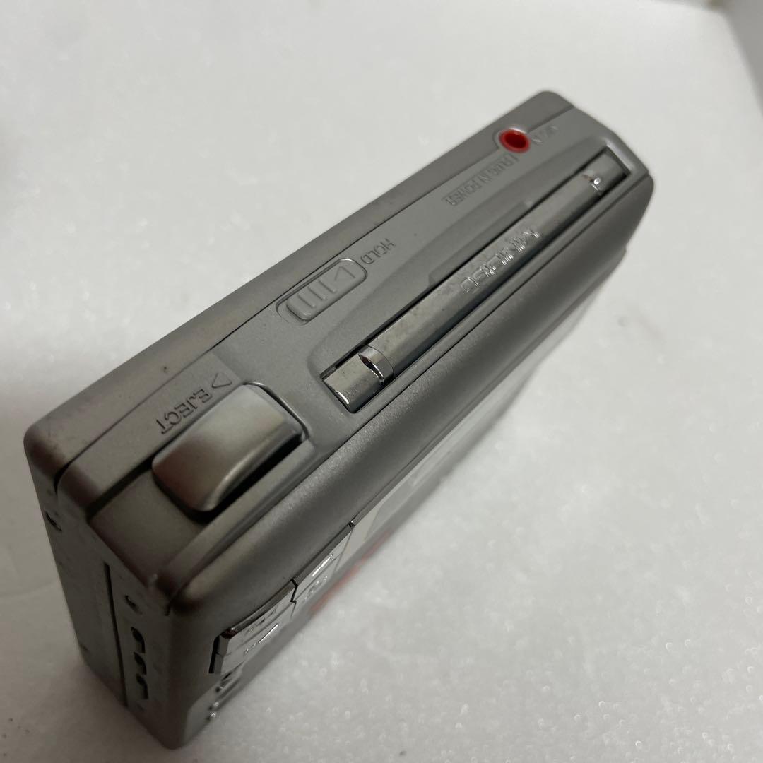 SHARP ポータブルMDプレーヤー MD-MS100-S 付属品有り