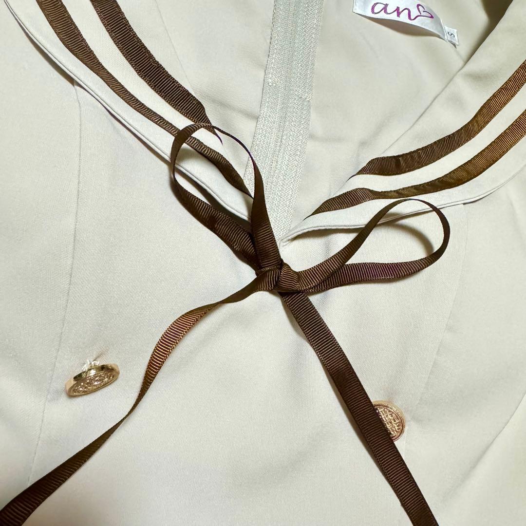 【新品】an アン キャバドレス　セーラー セットアップ ミニ S