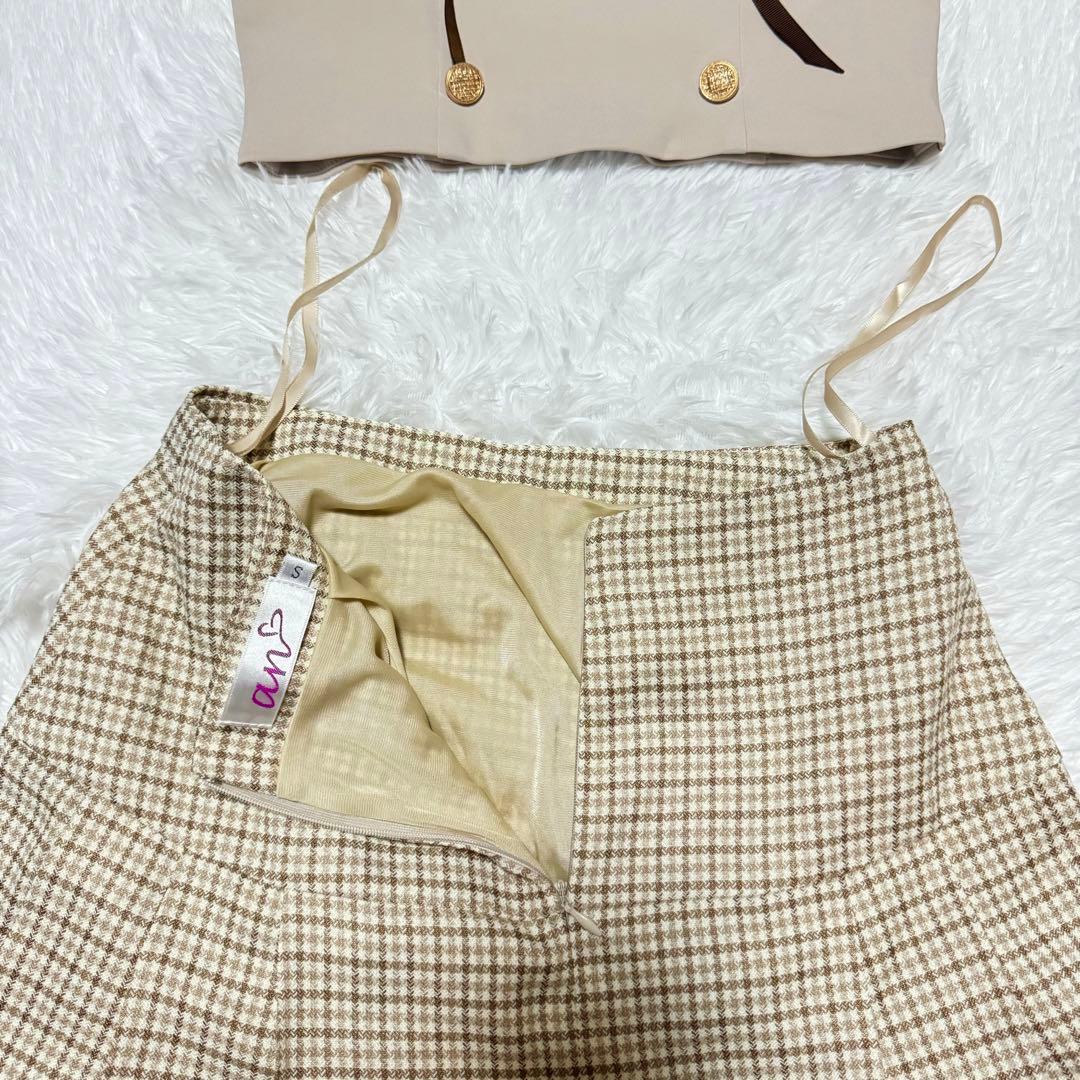 【新品】an アン キャバドレス　セーラー セットアップ ミニ S