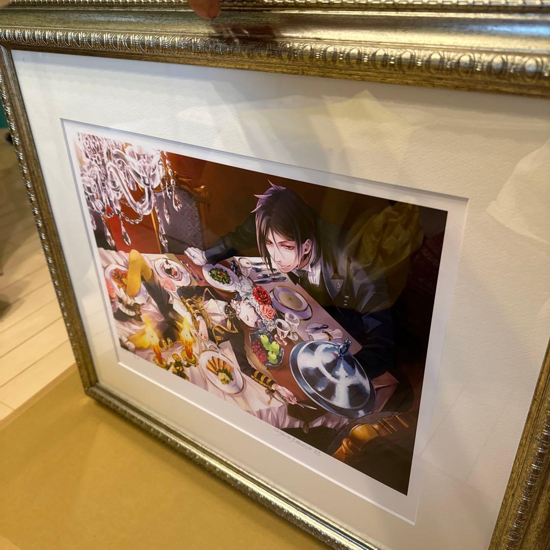 黒執事 原画展 枢やな 数量限定 直筆サイン入り複製原画