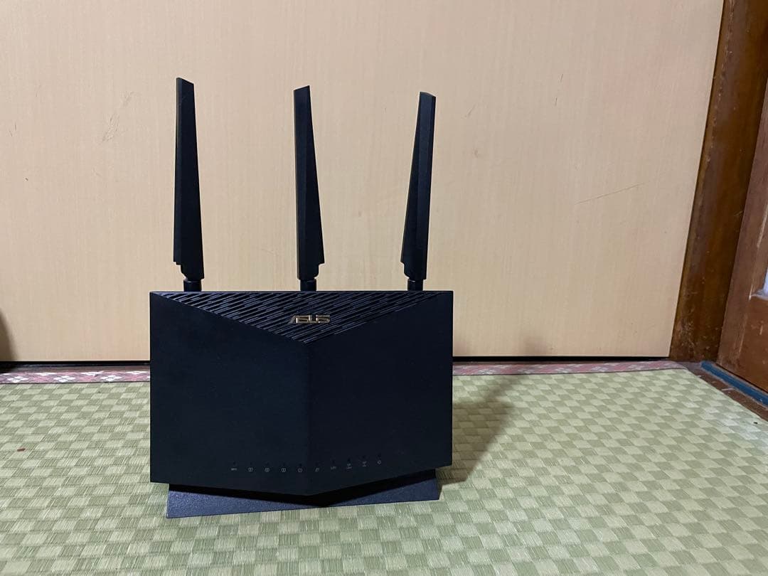 ASUS 無線LANルーター RT-AX86U 3本アンテナ