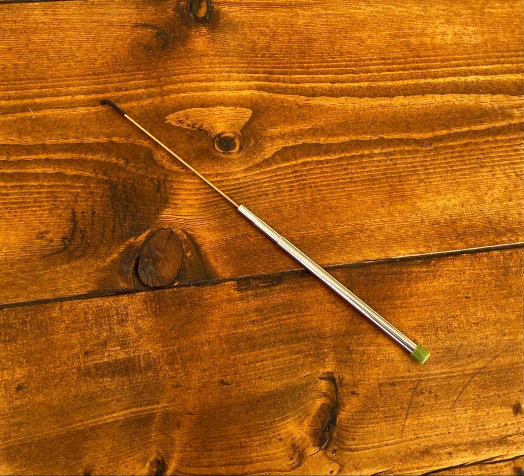 クワガタ採集セット　オレンジ　オリジナル掻き出し棒　デジタルノギス　採集ケース