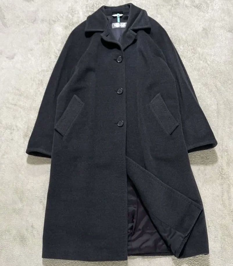 MaxMara 銀タグ ヴァージンウール チェスターコート 42