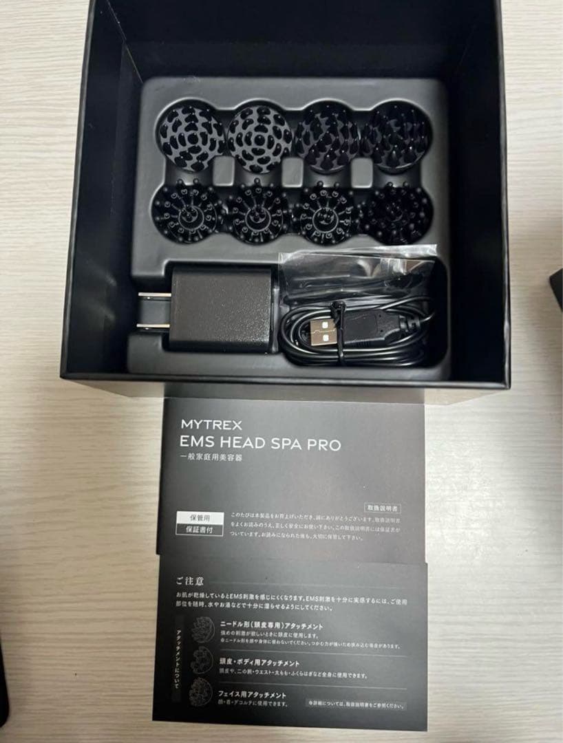 ヘッドマッサージ機　MYTREX EMS HEAD SPA