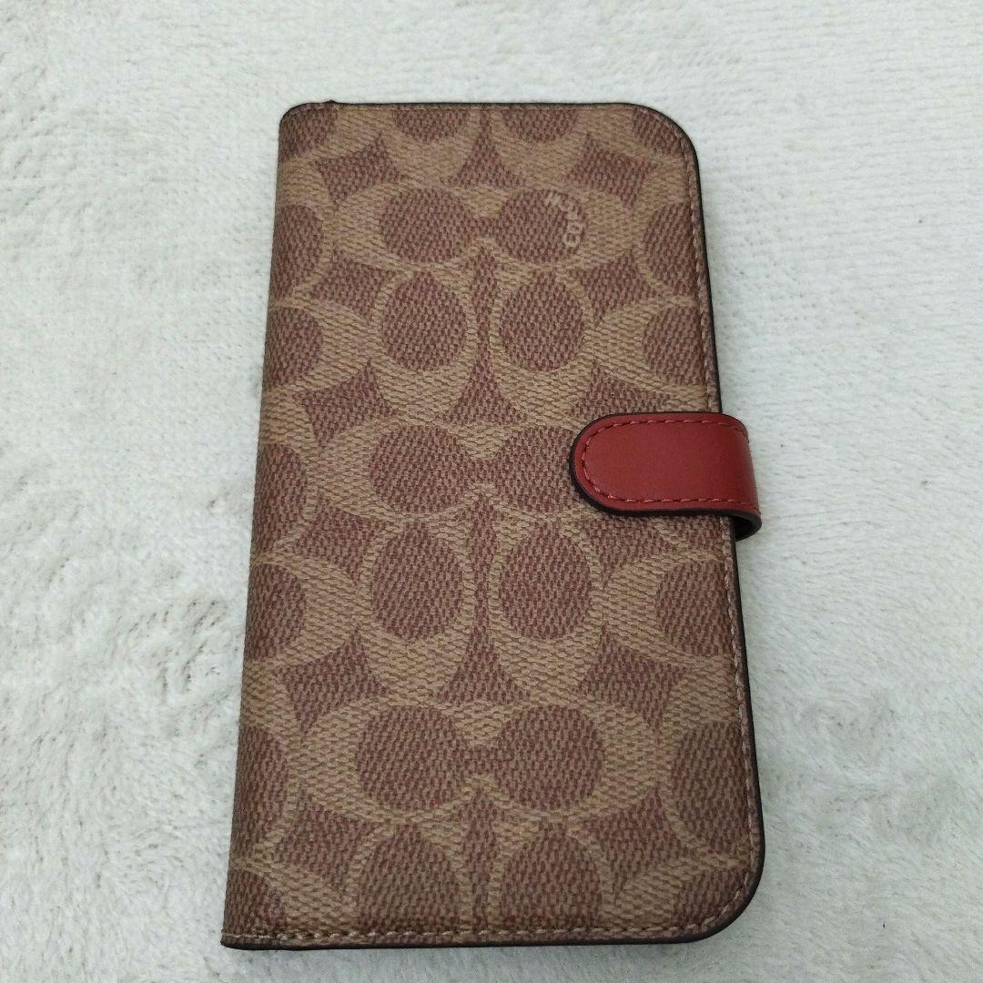 【美品】COACH　コーチ　iPhone 14 pro max　スマホケース