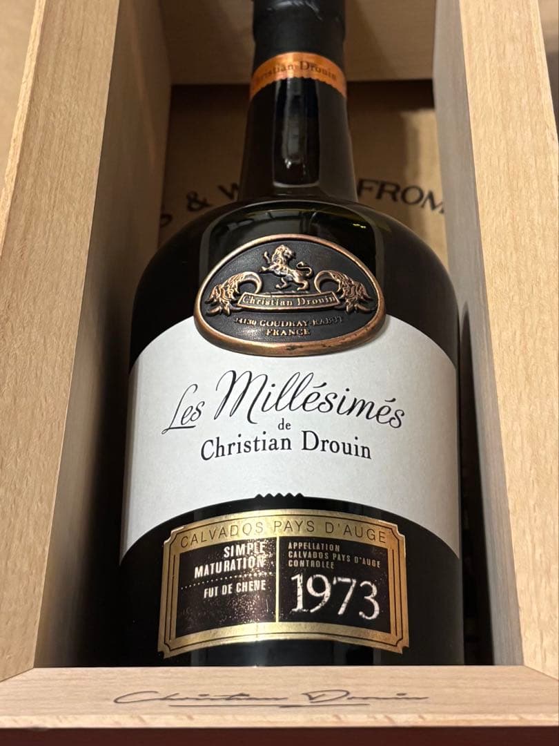 Christian Drouin Les Millésimés 1973
