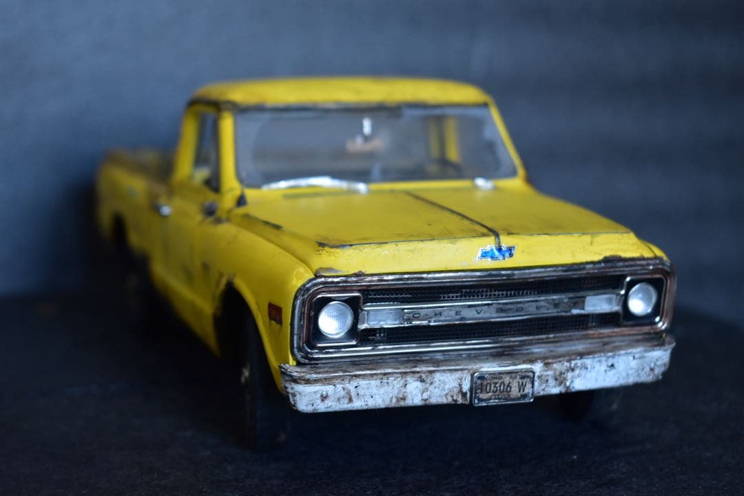 1/18 サンスター シボレー C10 トラック ウェザリング ジオラマ サビ