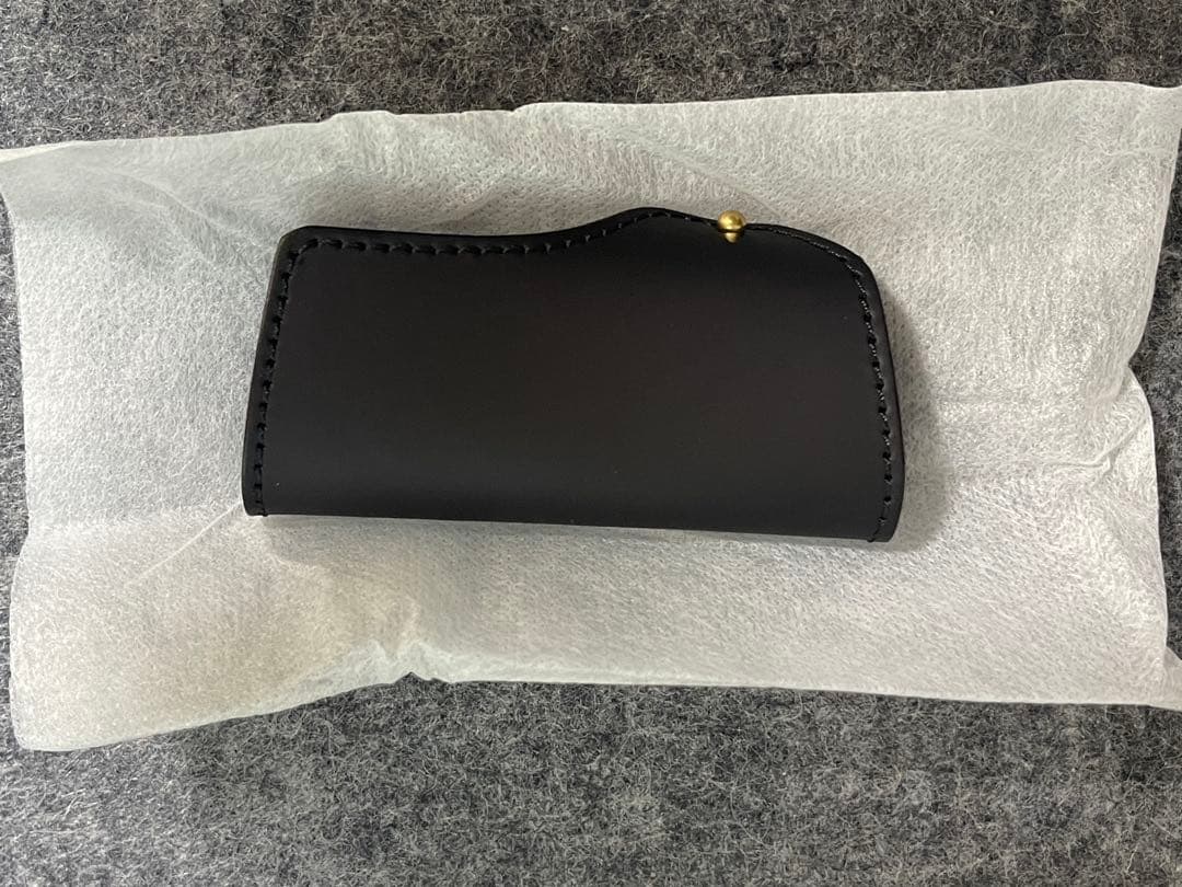 【新品未使用】キーケース usuha-kullmu マットコードバン ブラック