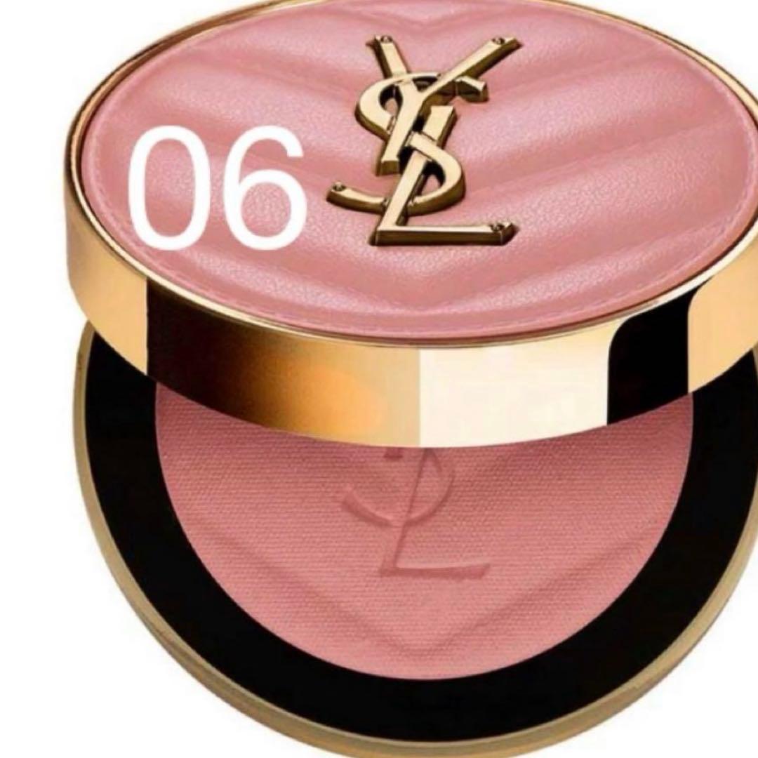 YSL メイクミー　ブラッシュパウダー　06 ローズヘイズ