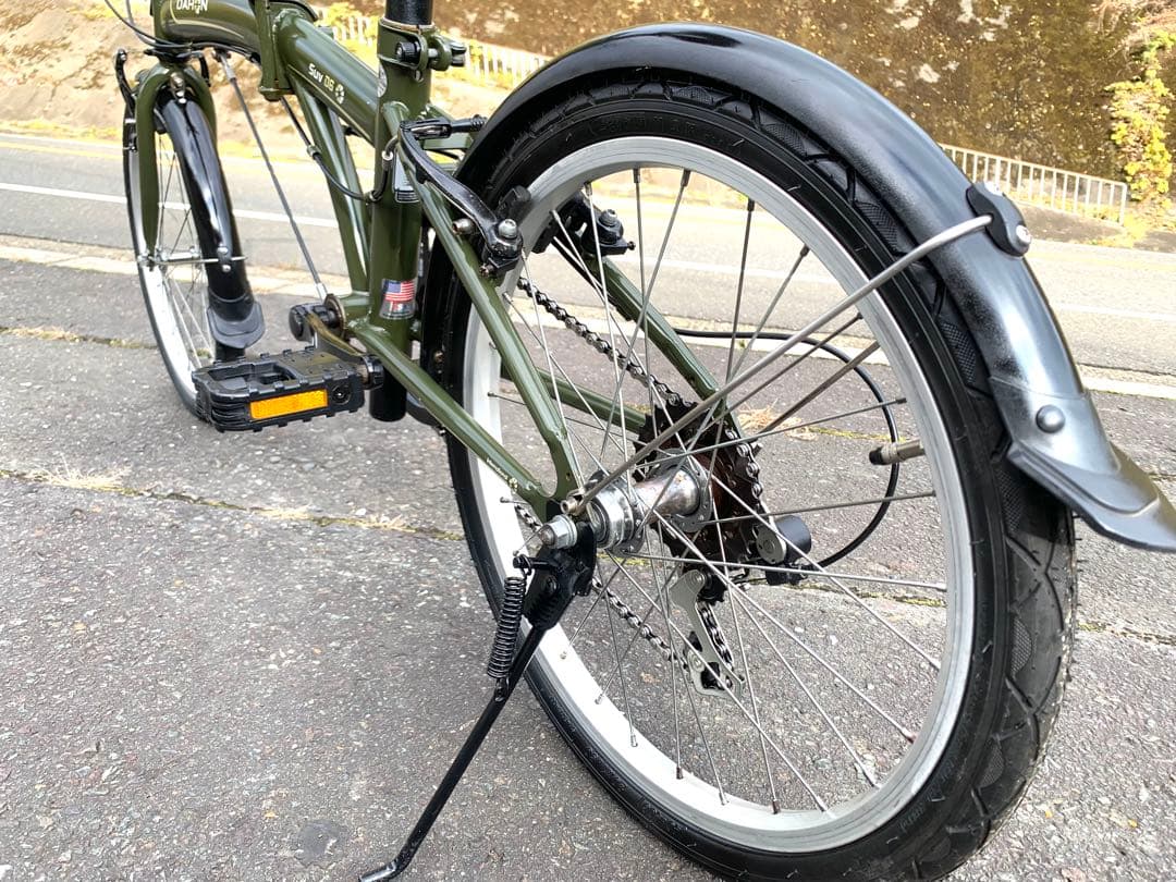 【即乘】送料無料 DAHON 折り畳み自転車 SUV D6 6速ミニベロ 小径車