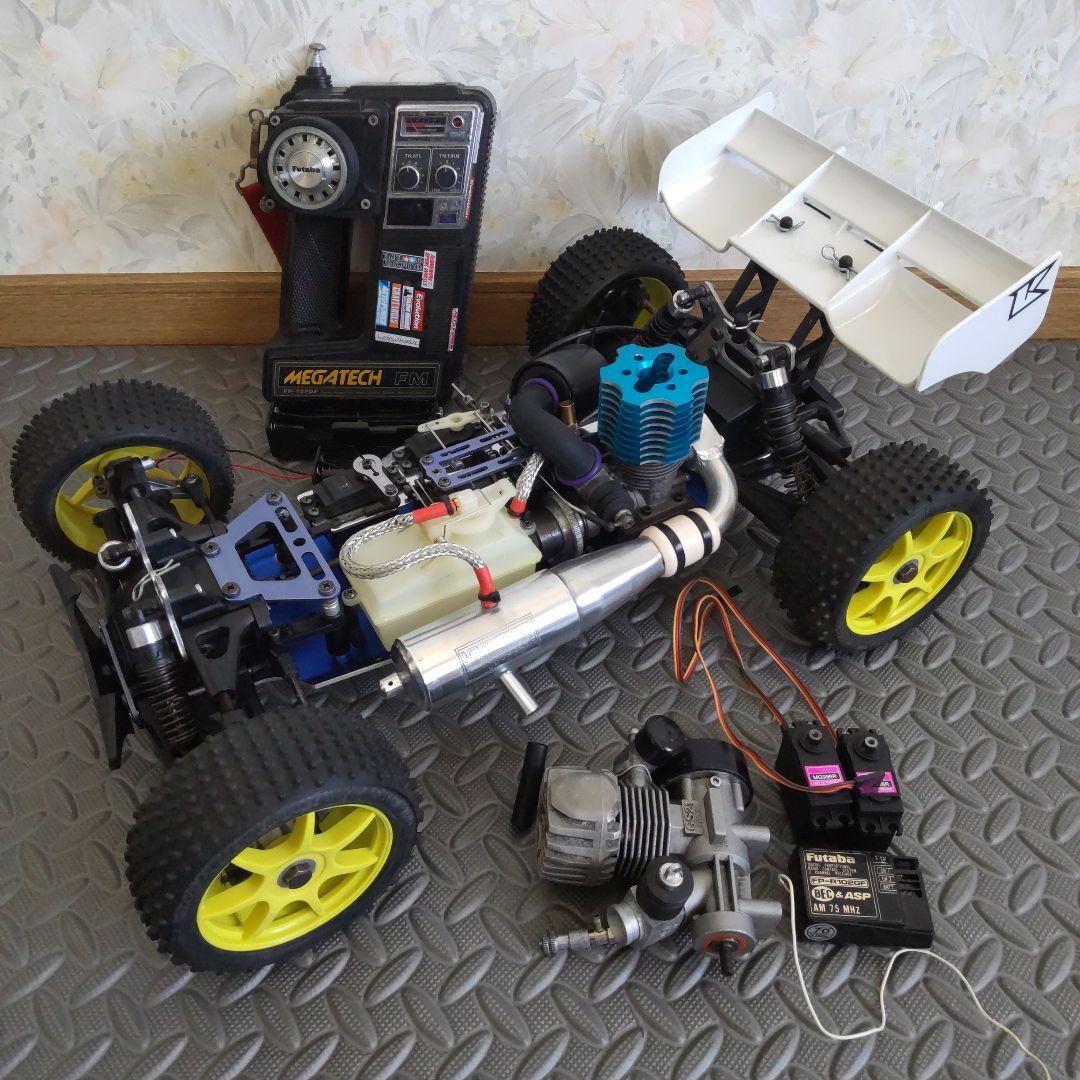 1/8 エンジンラジコン ジャンク 分解洗浄済み