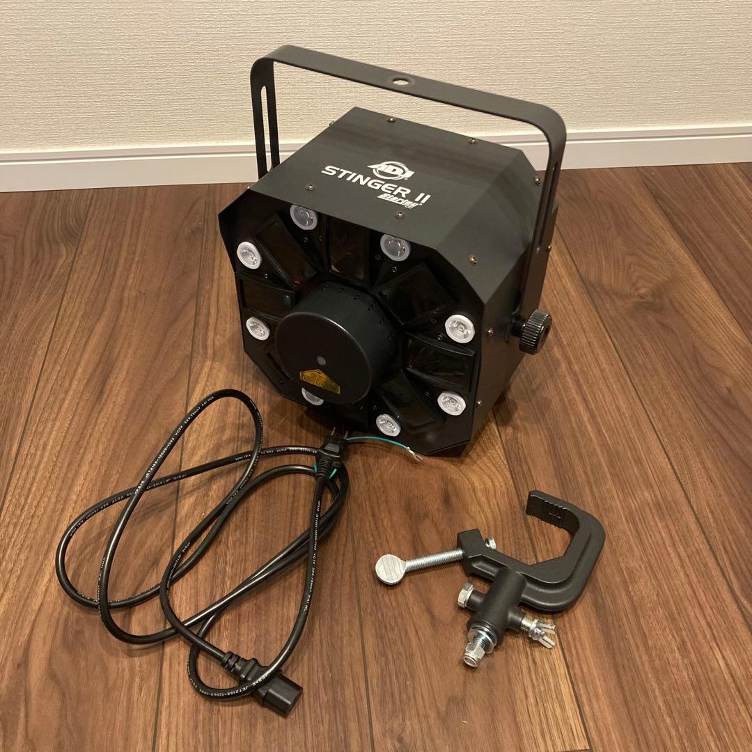 ◎状態良好 AMERICAN DJ STINGERII ムーンフラワーエフェクト