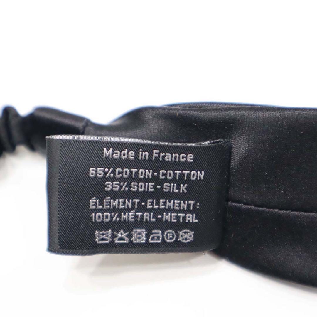 新品未使用　CHANEL ブラック リボン ヘアバンド　カチューシャ　おまけ付き