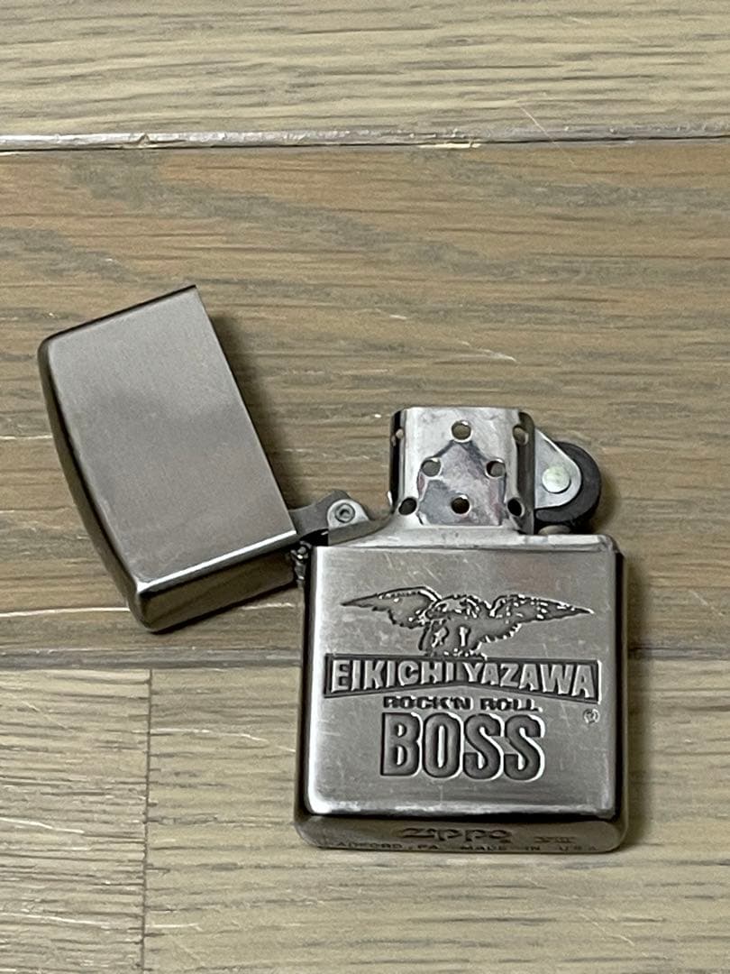 矢沢永吉様【希少品】 ZIPPO BOSS ライター