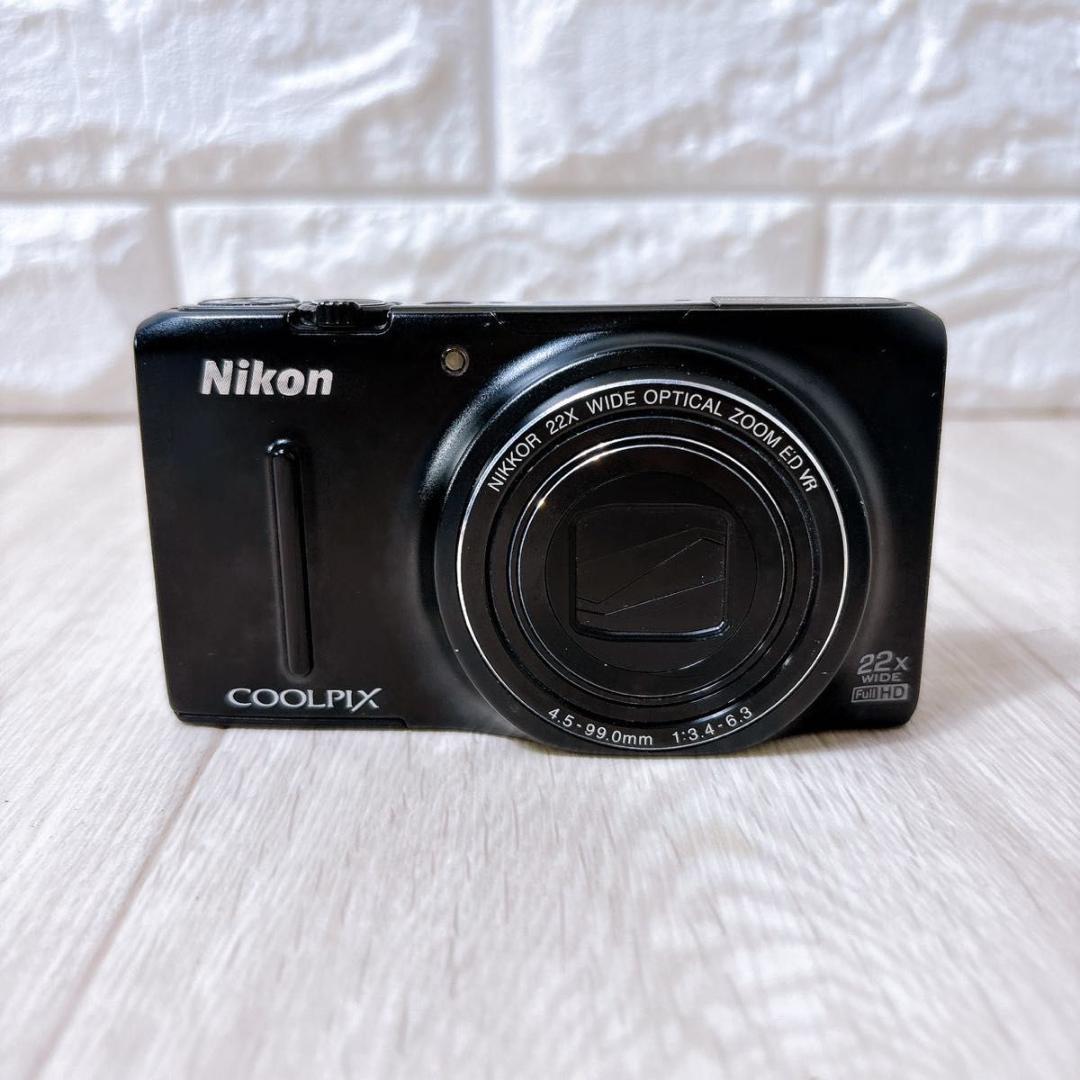 Nikon ニコン クールピクス S9500 ブラック コンパクトデジタルカメラ