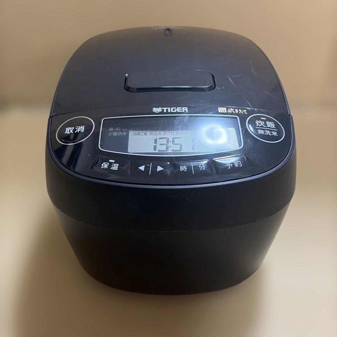 TIGER ブラック 炊飯器