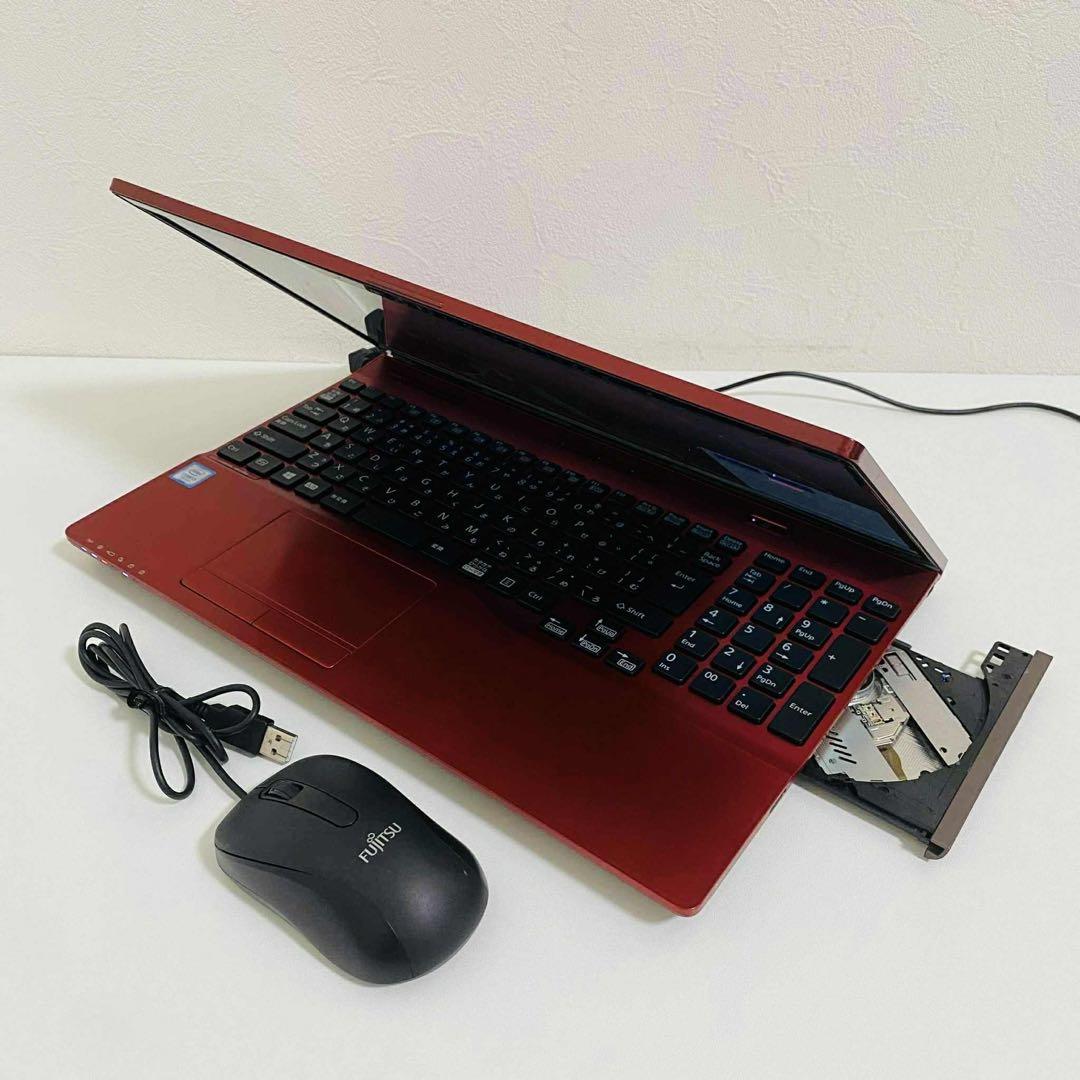 Y911 FujitsuノートパソコンSSD第7世代 WEBカメラWin11高速