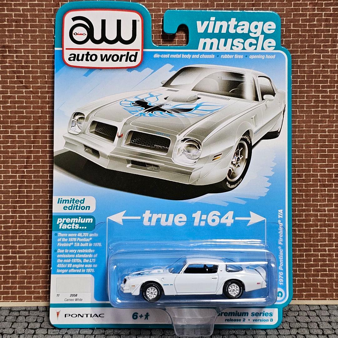 2台セット！オートワールド　ポンティアック　ファイアーバード　トランザム