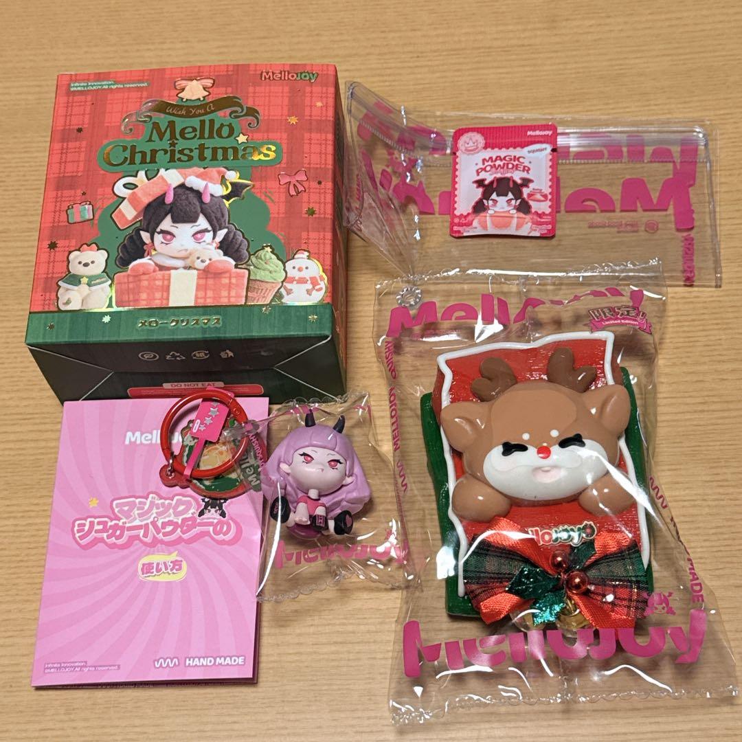 メロジョイ mellojoy クリスマス スクイーズ シークレット トナカイ
