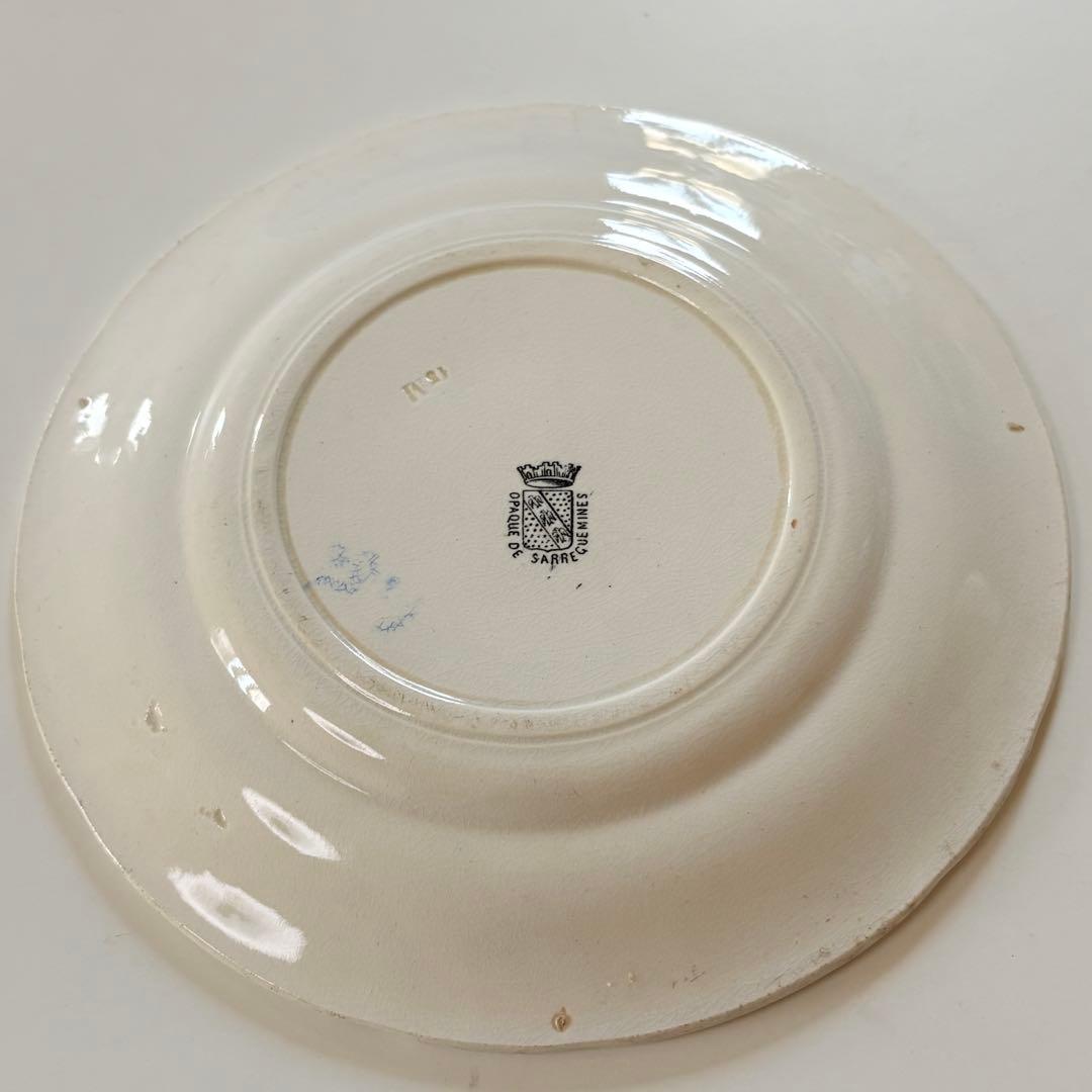 グリザイユ　アンティークプレート