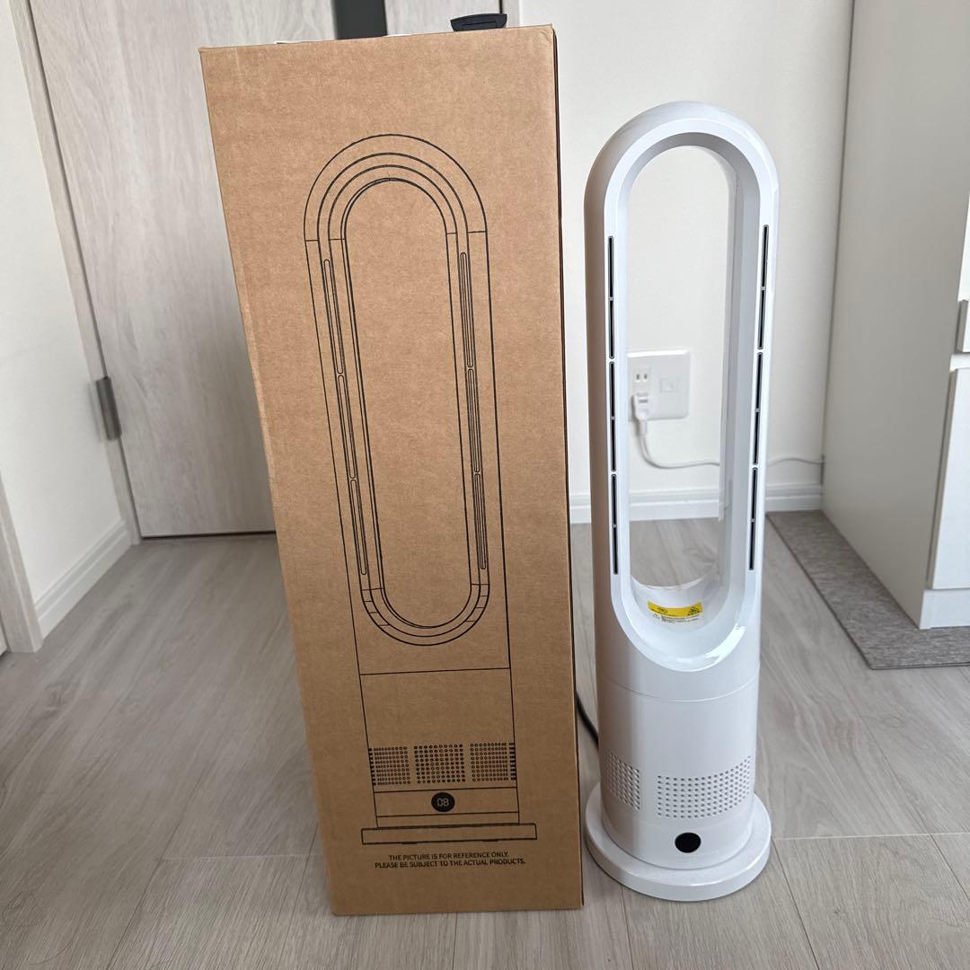 【極美品】2025年最新 セラミックファンヒーター 箱・リモコン付