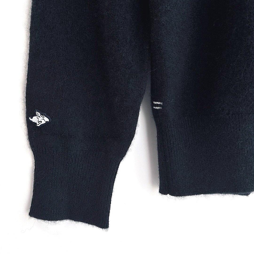 520 パーリーゲイツ 定価33,000円 カシミヤ100％ ニット 紺 1 M