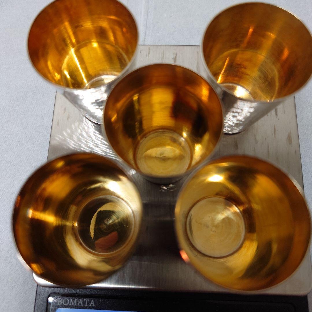 あ*3様 銀製食器5個セット 約80g※変色あり