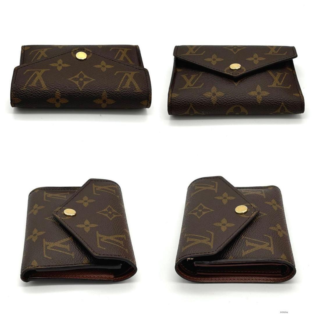 ルイヴィトン モノグラム ヴィクトリーヌ 三つ折り財布 コンパクトウォレット