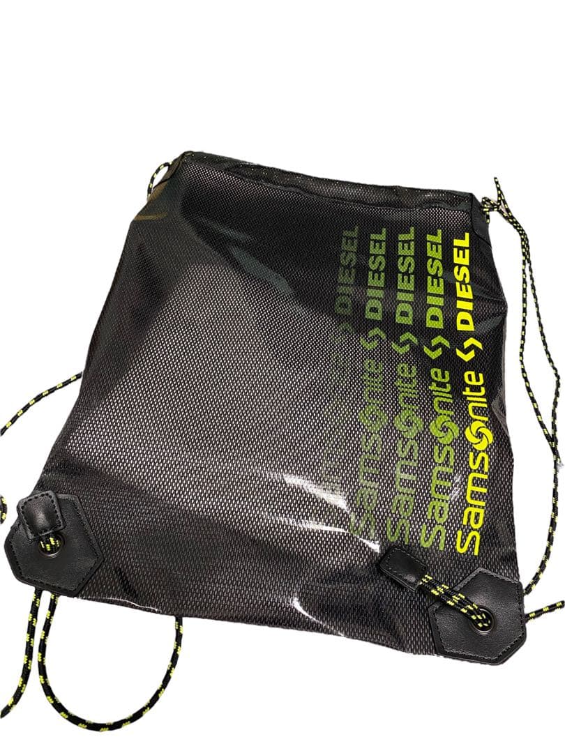 限定サムソナイトDIESELキャリーケース ブラック/グリーン