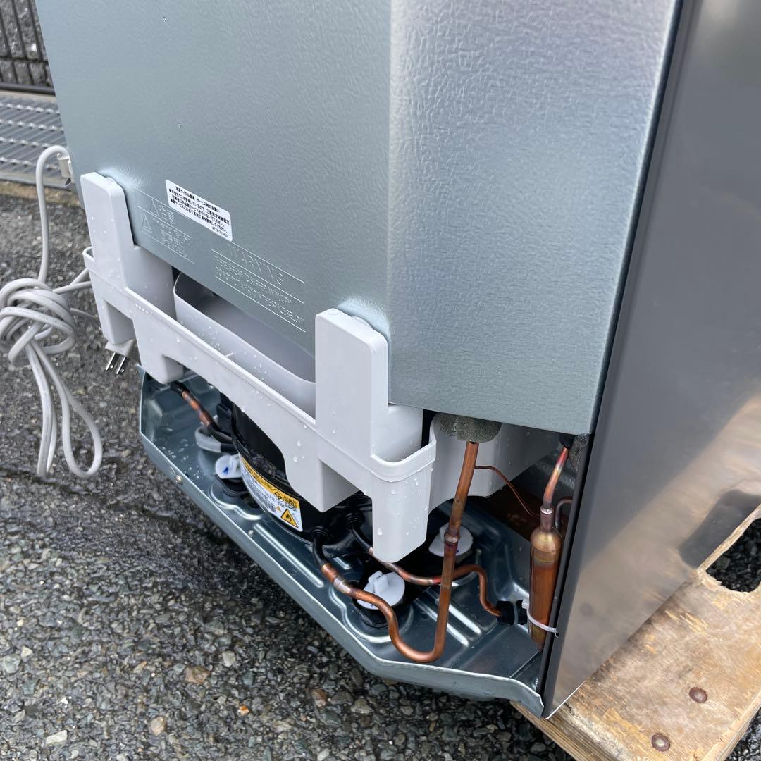 三菱2024年製146L冷蔵庫 マットチャコール 極美品 送料/設置無料