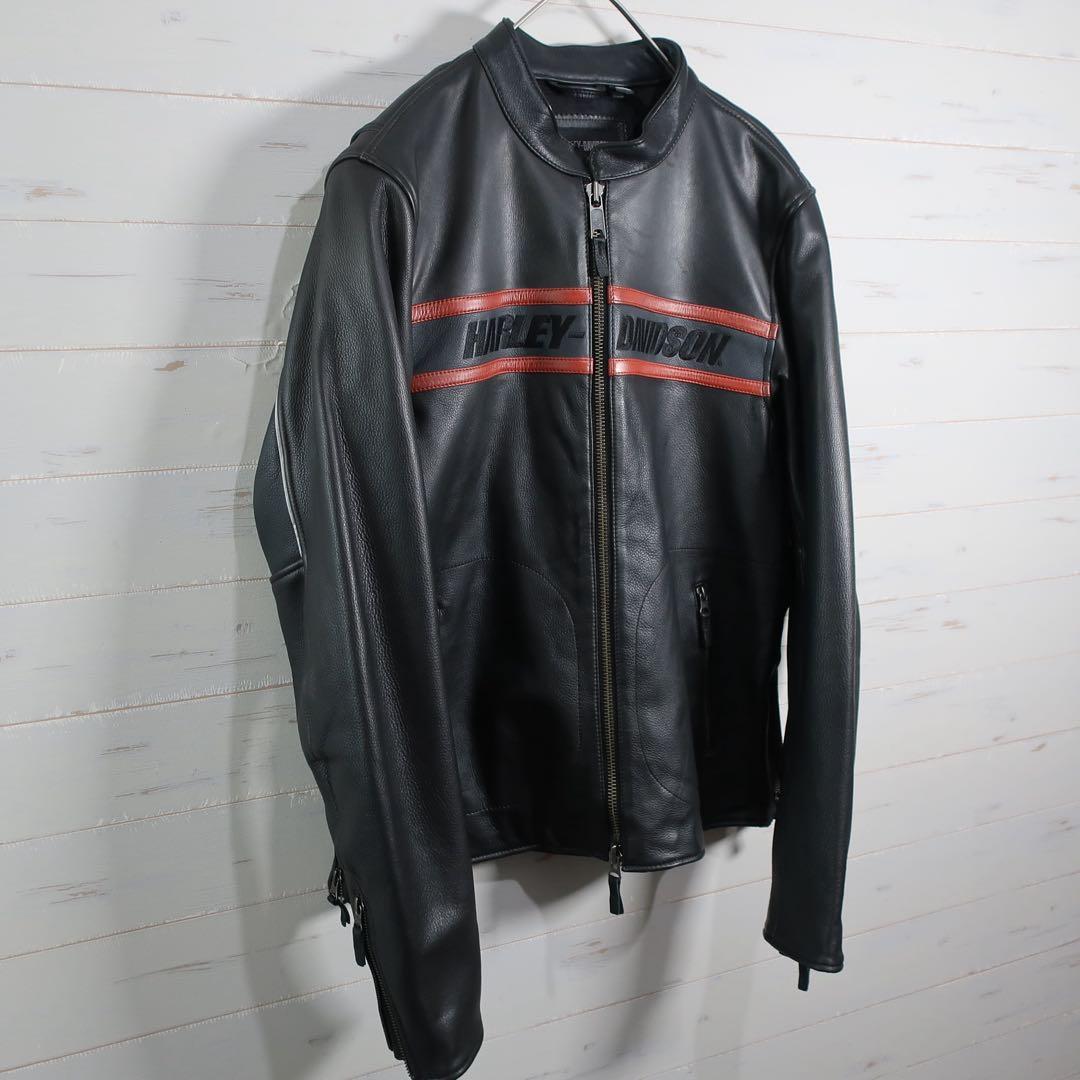 【美品】ハーレーダビッドソン ビクトリー・レーンII レザージャケット M.