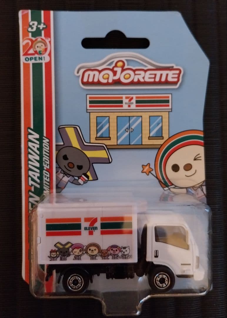 激レア新品☆台湾 OPENちゃん 7イレブントラック☆Majorette☆
