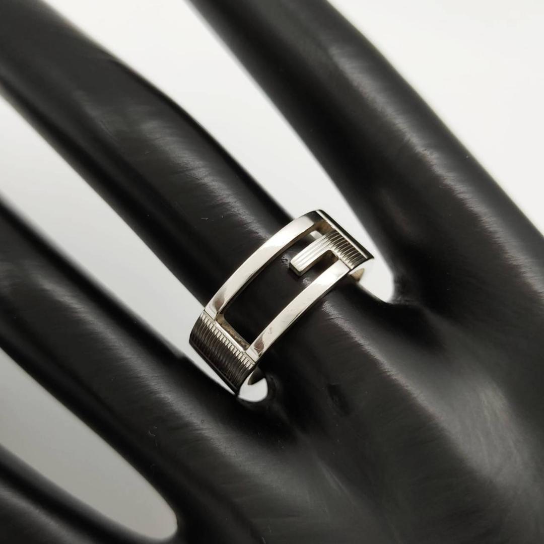 専用【極美品グッチ Gucci リング17（16）カットアウトG シルバー 指輪