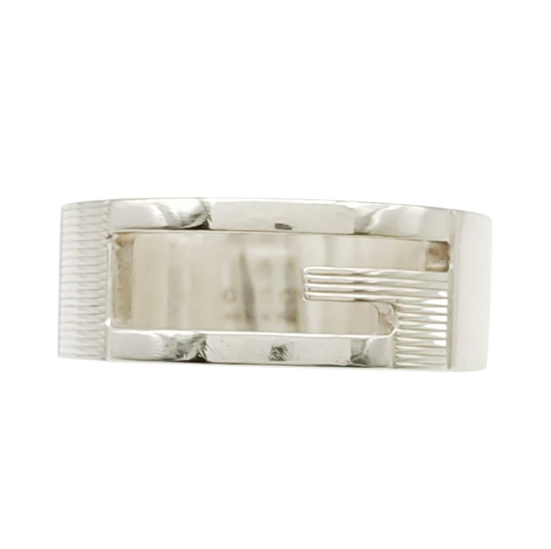 専用【極美品グッチ Gucci リング17（16）カットアウトG シルバー 指輪