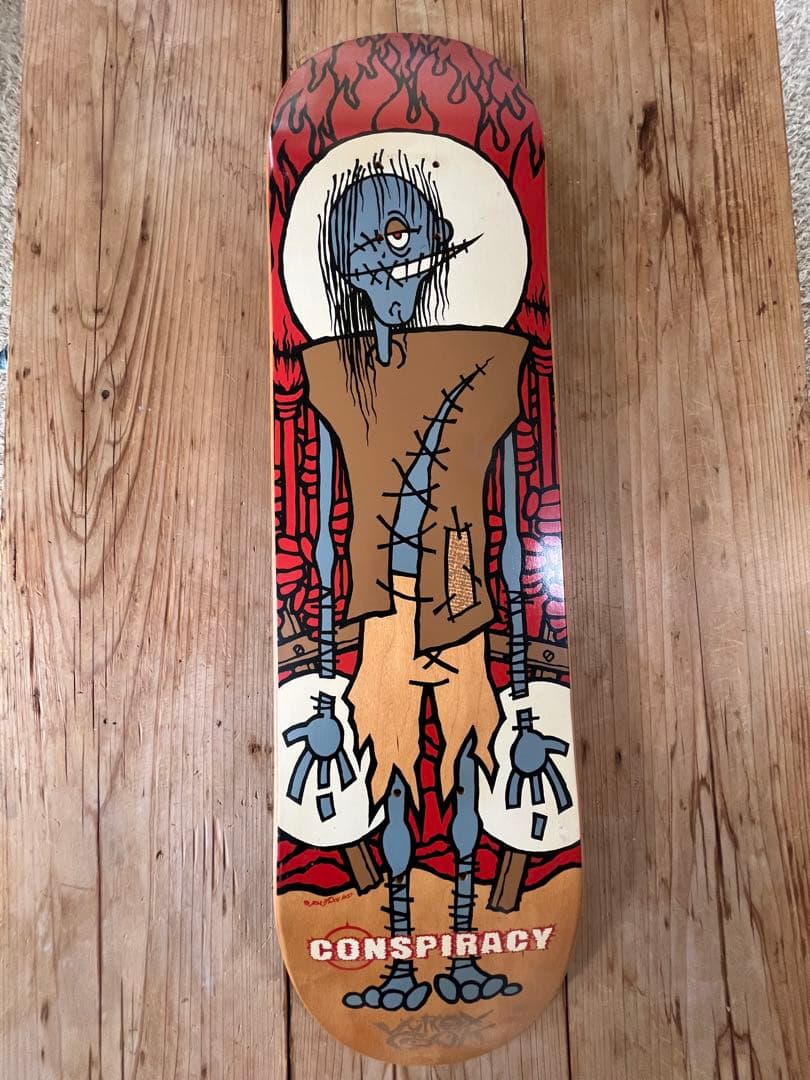 (タイムセール)希少・conspiracyヴィンテージ スケートボード