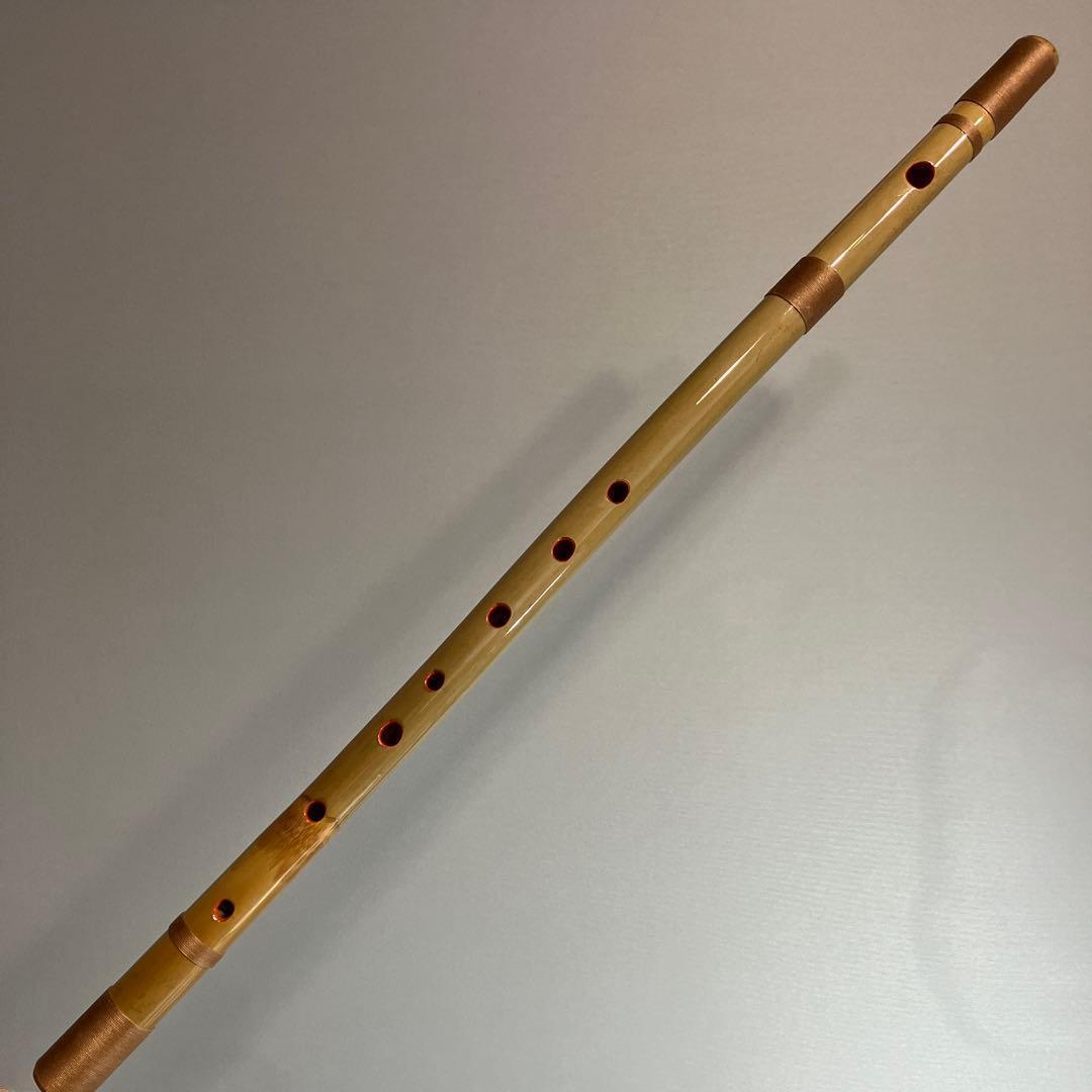 【篠笛一本調子】F管　CMR1-27 唄物　ドレミ調　天地糸巻 　西洋音階 竹笛