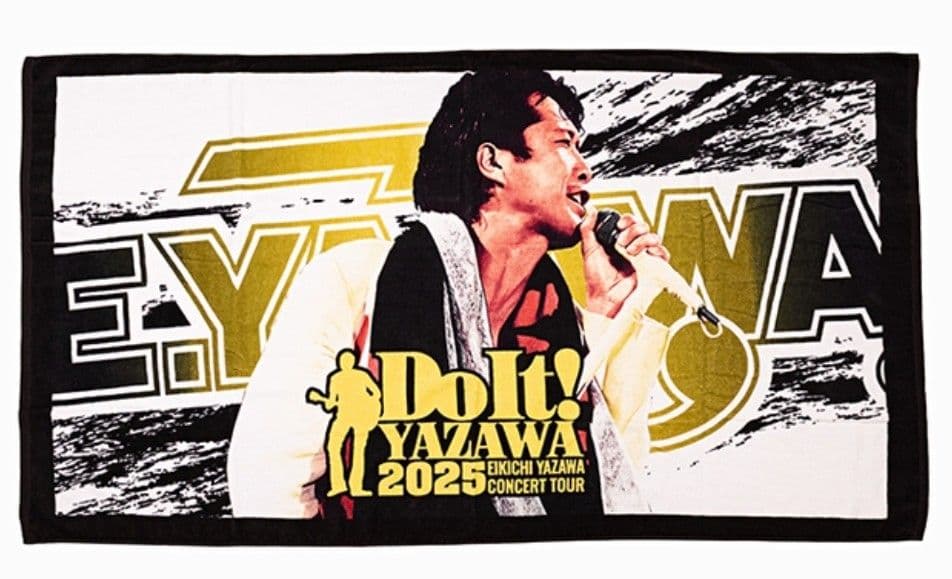 矢沢永吉(Do it!2025) スペシャルビーチタオル&トランポ型ミニカー