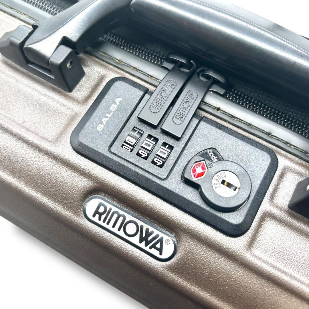 リモワ サルサ ビジネストロリー 4輪 810.40 機内持込可能 美品