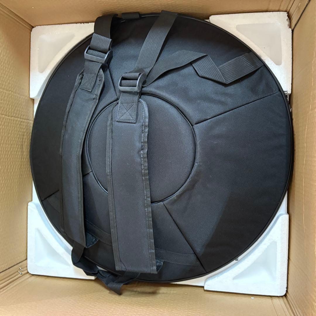 ハンドパン 9音 Dマイナー調 未使用 ケース付き　56cm 訳あり