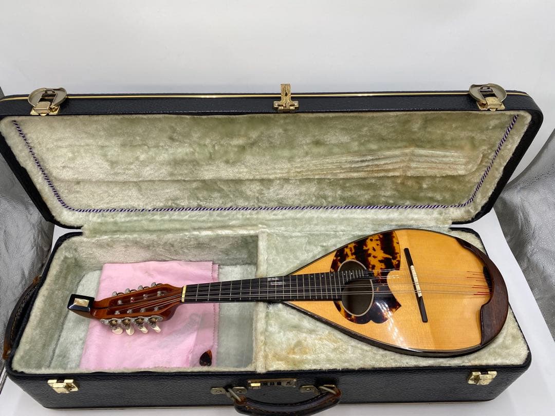 石川捷二郎 マンドリン 本体とケース付き