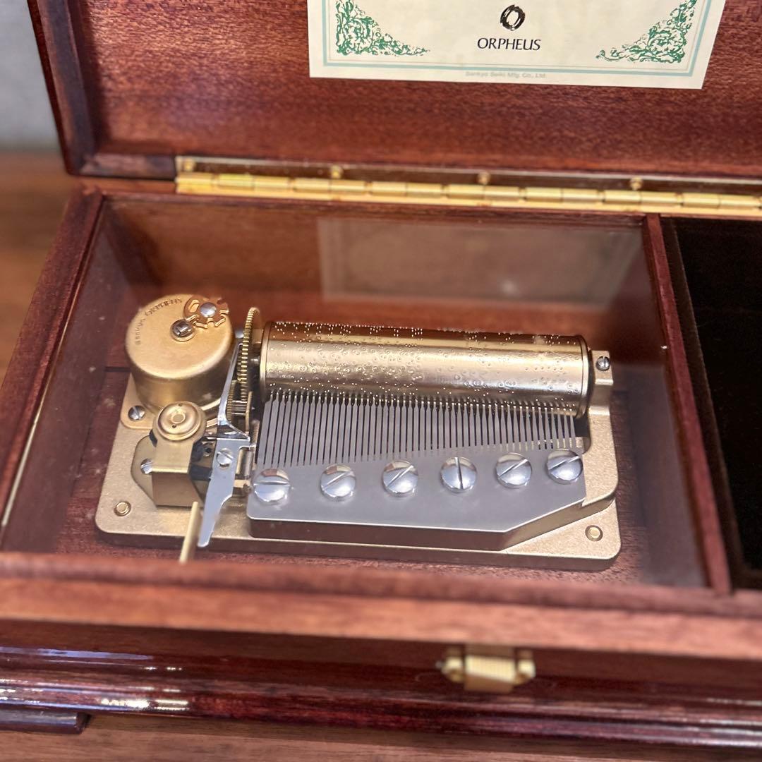 【stspecies8787様】オルフェウス 高級オルゴール 2曲50弁